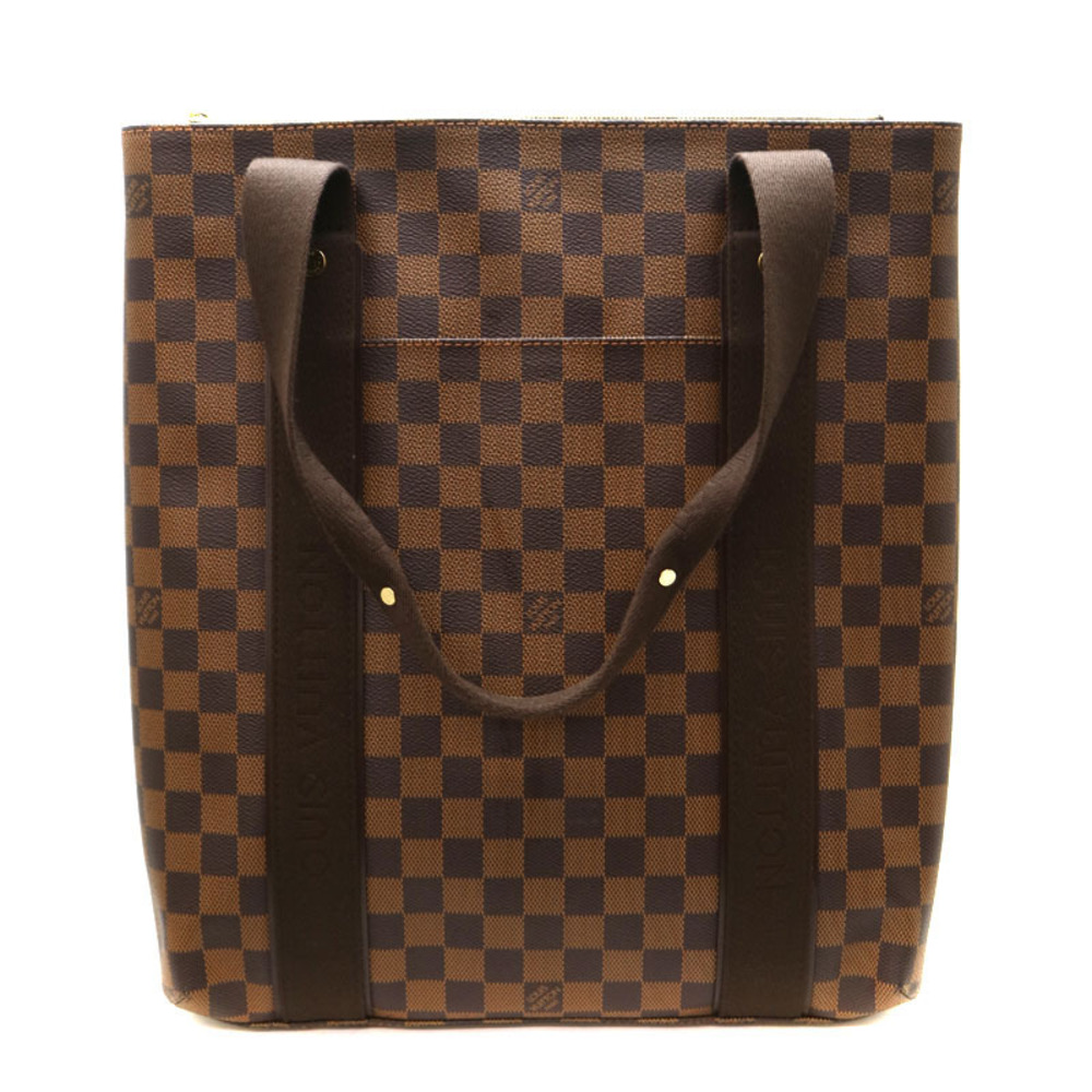 Louis Vuitton Beaubourg Damier Canvas Ebene Brown Tote Bag LV